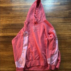 Nike Women's Pink Hoodie Sweater